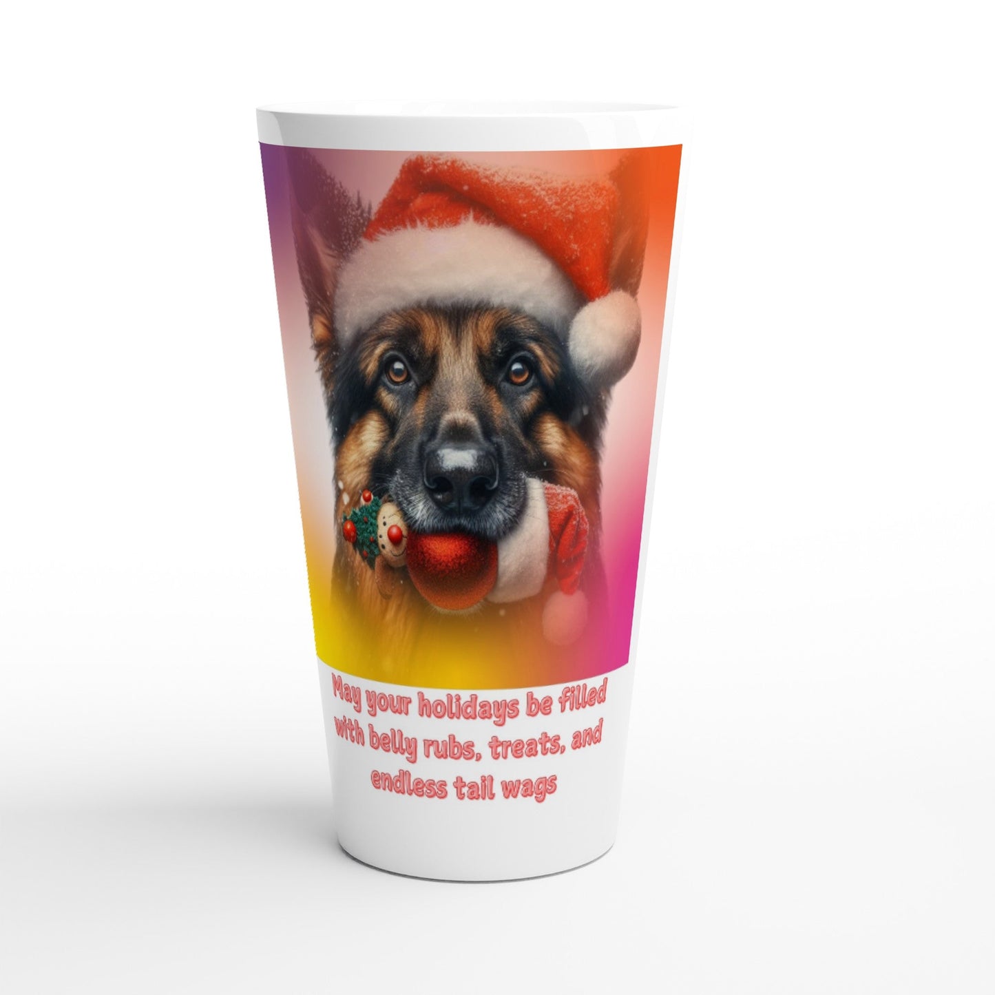 German Shepherd Christmas Mug - Petselfie