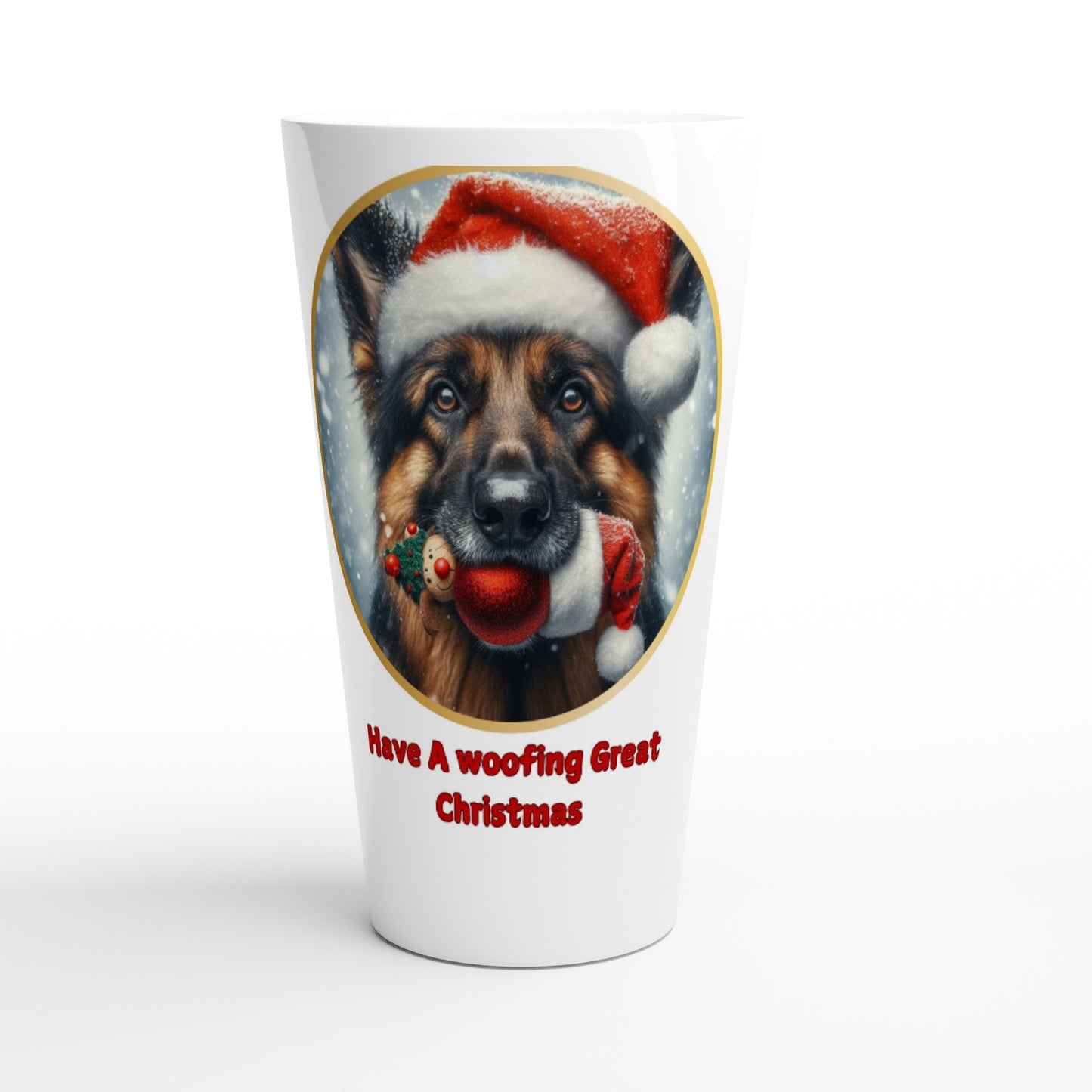 German shepherd Christmas Mug - Petselfie