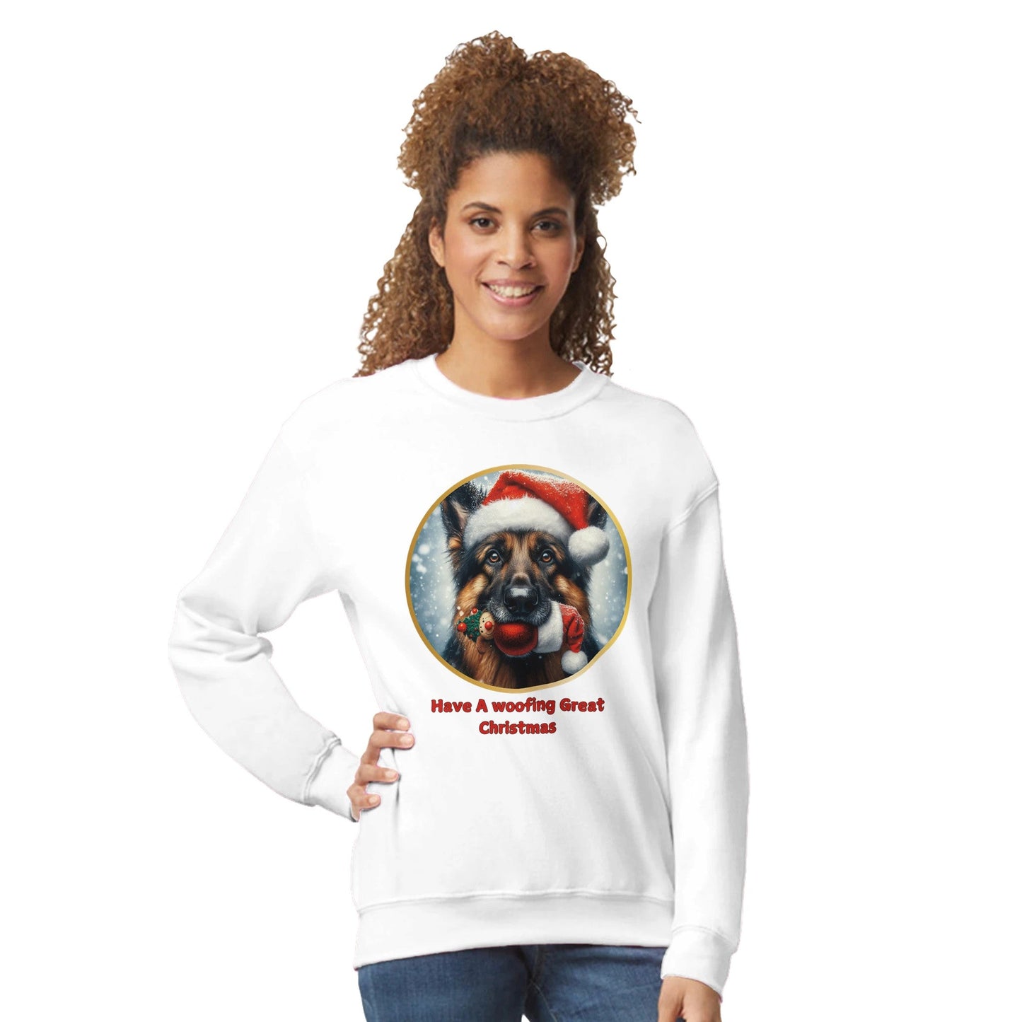 German shepherd Christmas Sweater - Petselfie