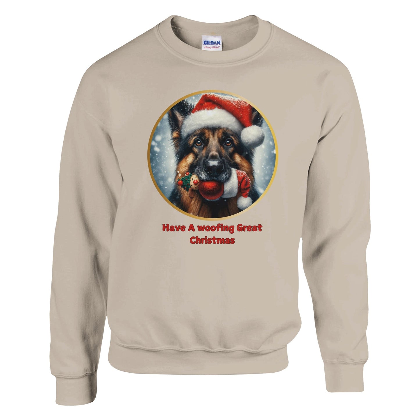 German shepherd Christmas Sweater - Petselfie