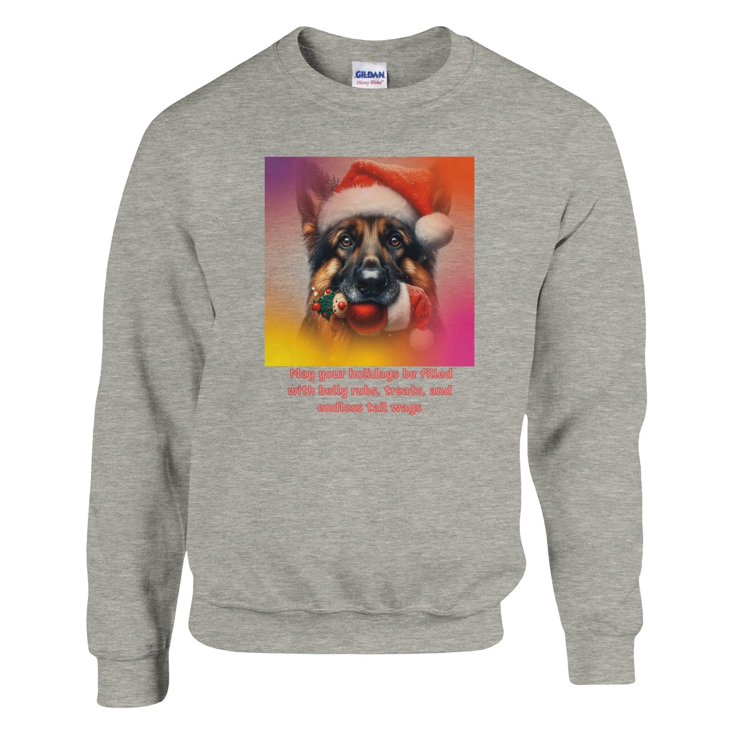 German Shepherd Christmas Sweatshirt - Petselfie