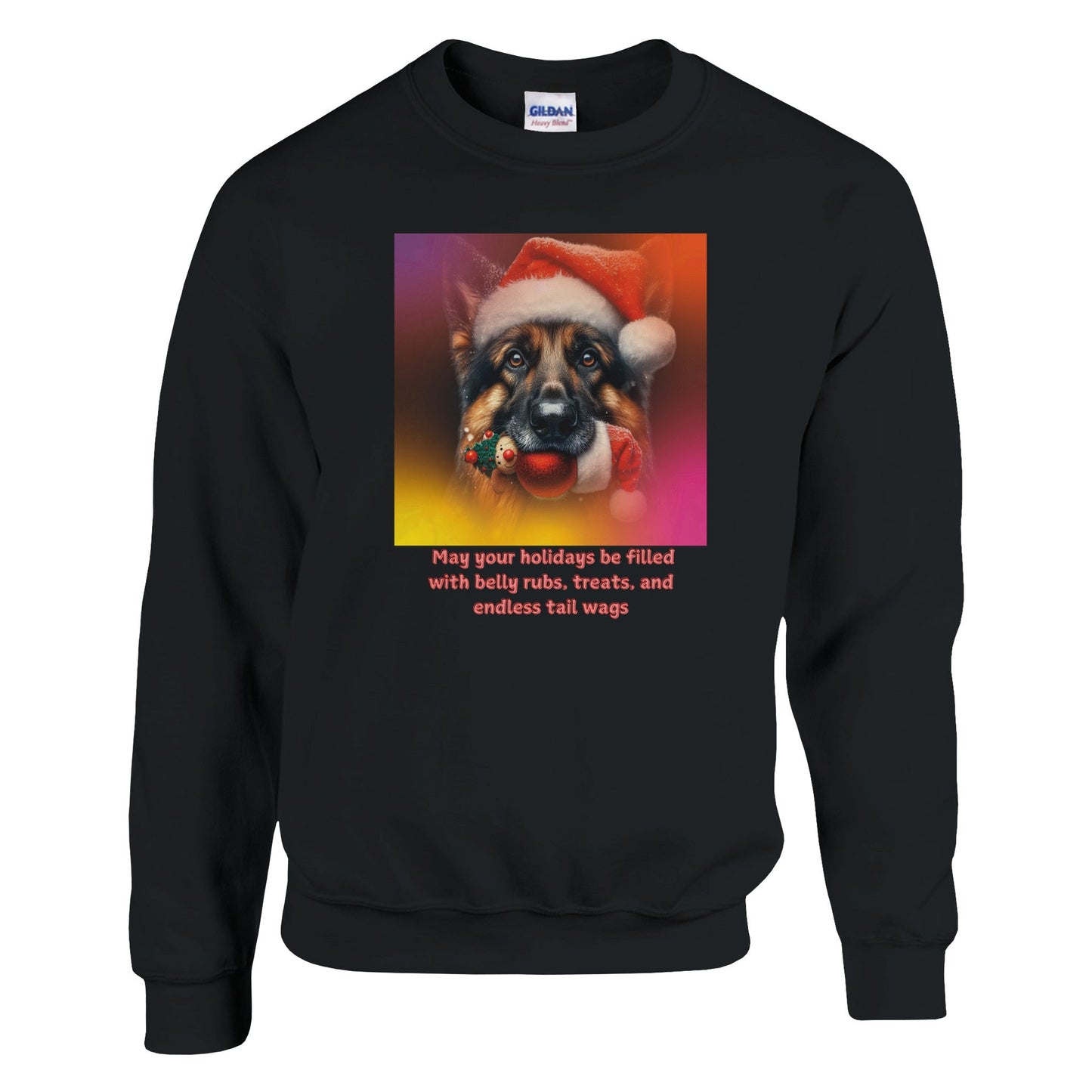German Shepherd Christmas Sweatshirt - Petselfie