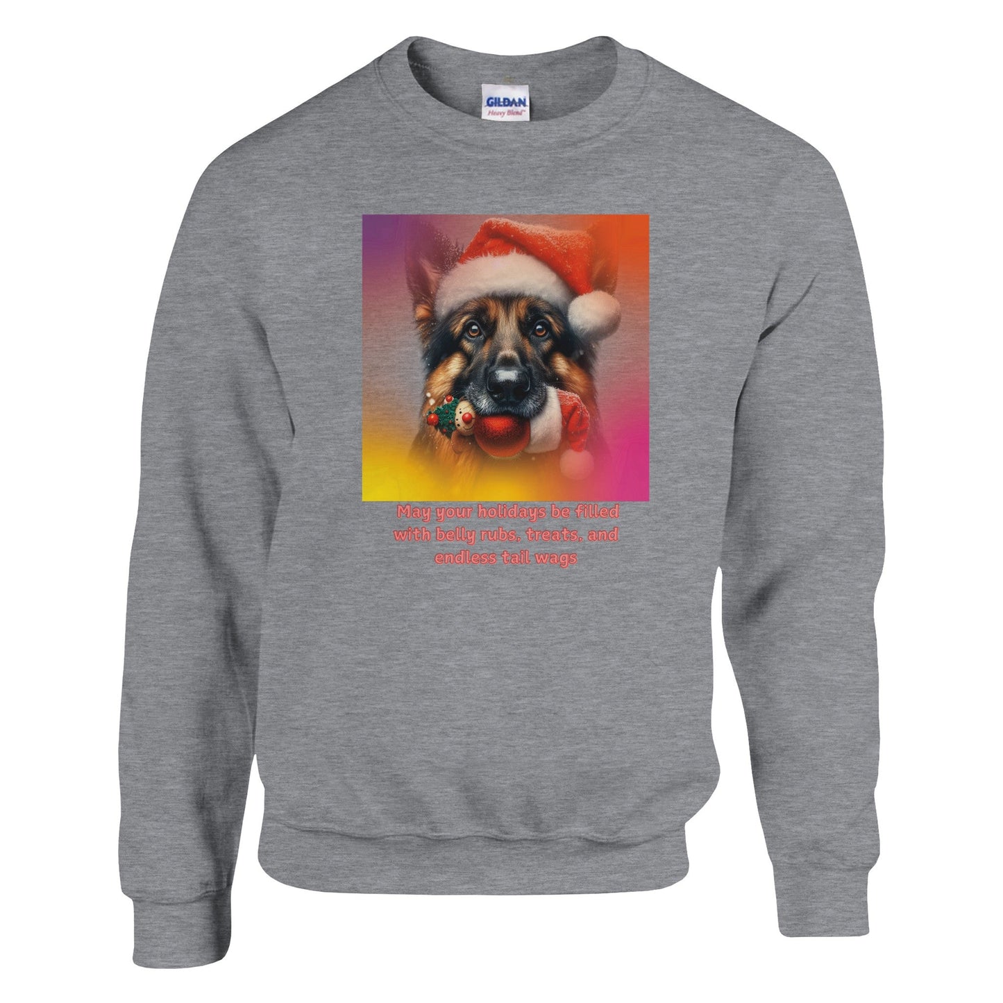 German Shepherd Christmas Sweatshirt - Petselfie
