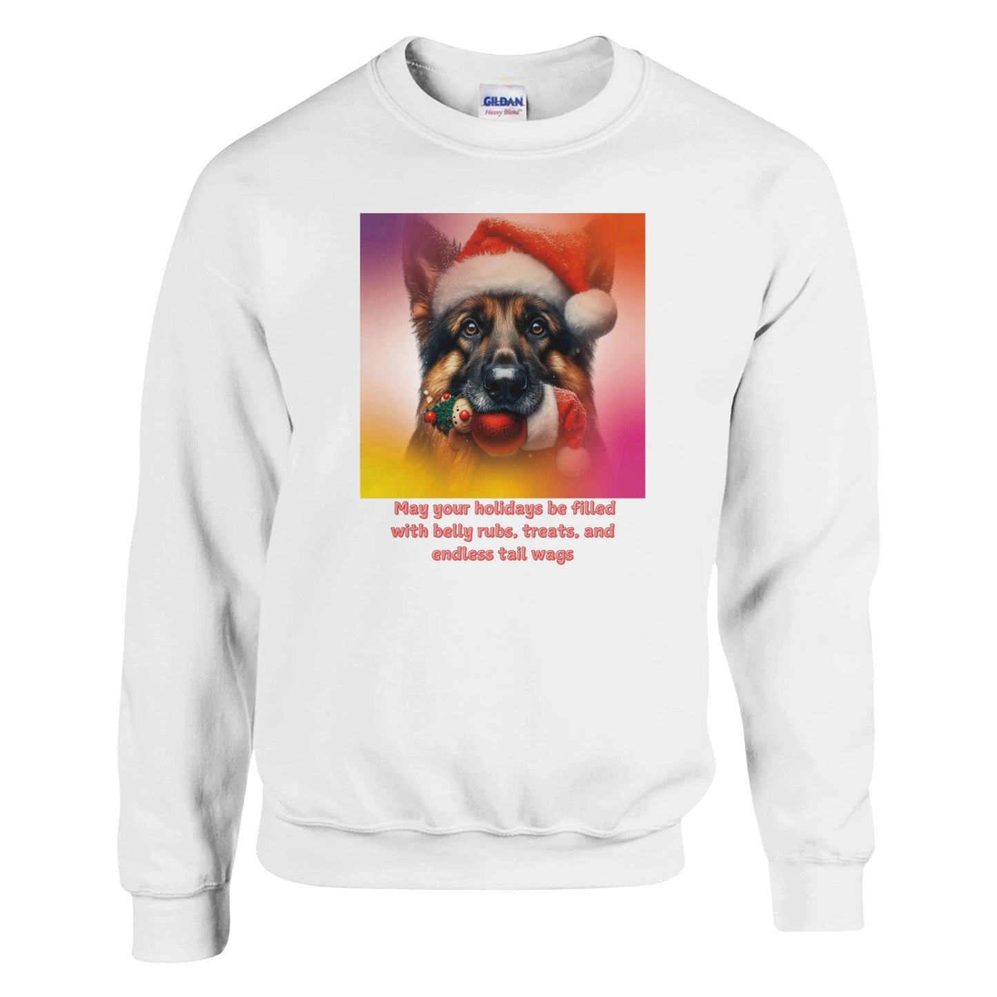 German Shepherd Christmas Sweatshirt - Petselfie