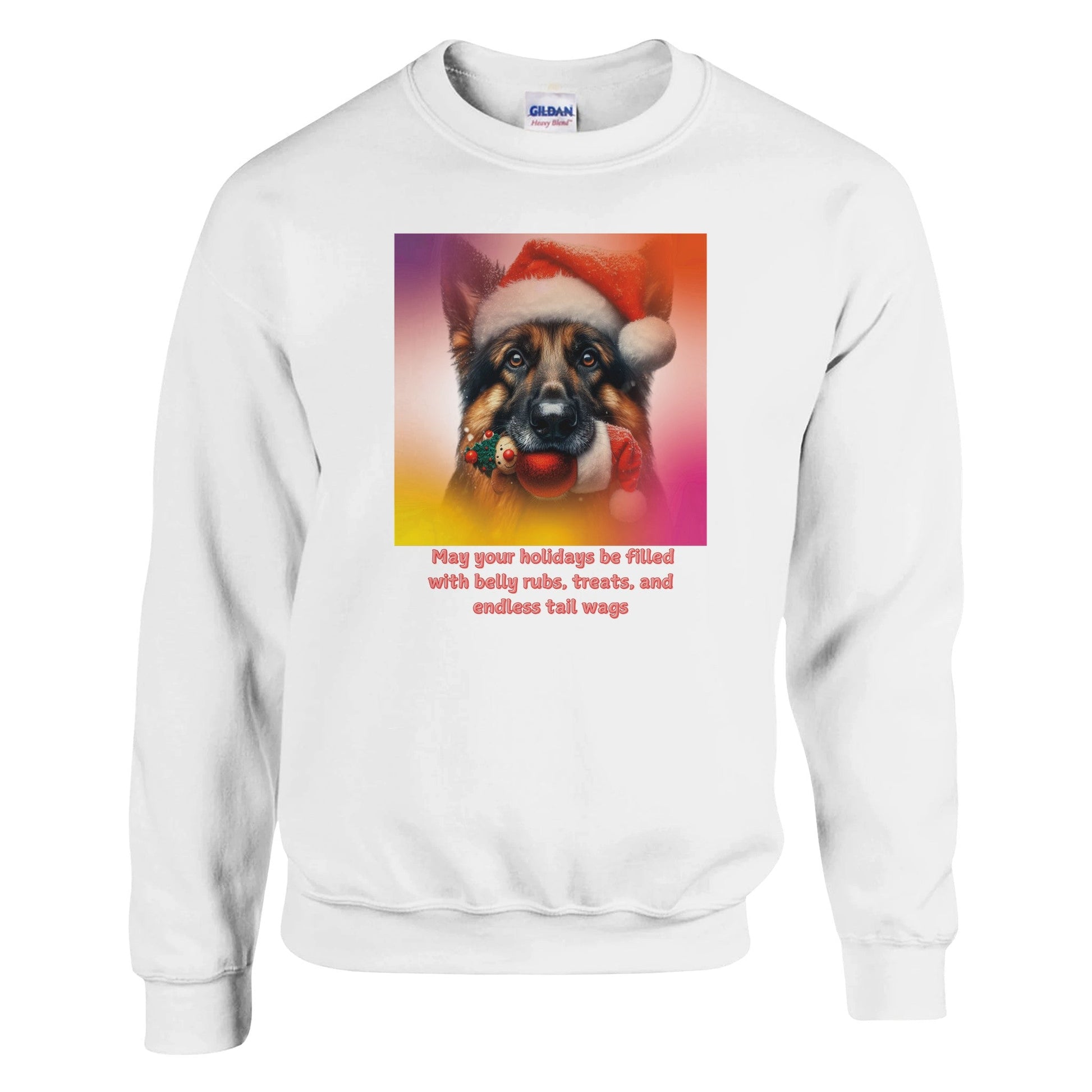German Shepherd Christmas Sweatshirt - Petselfie