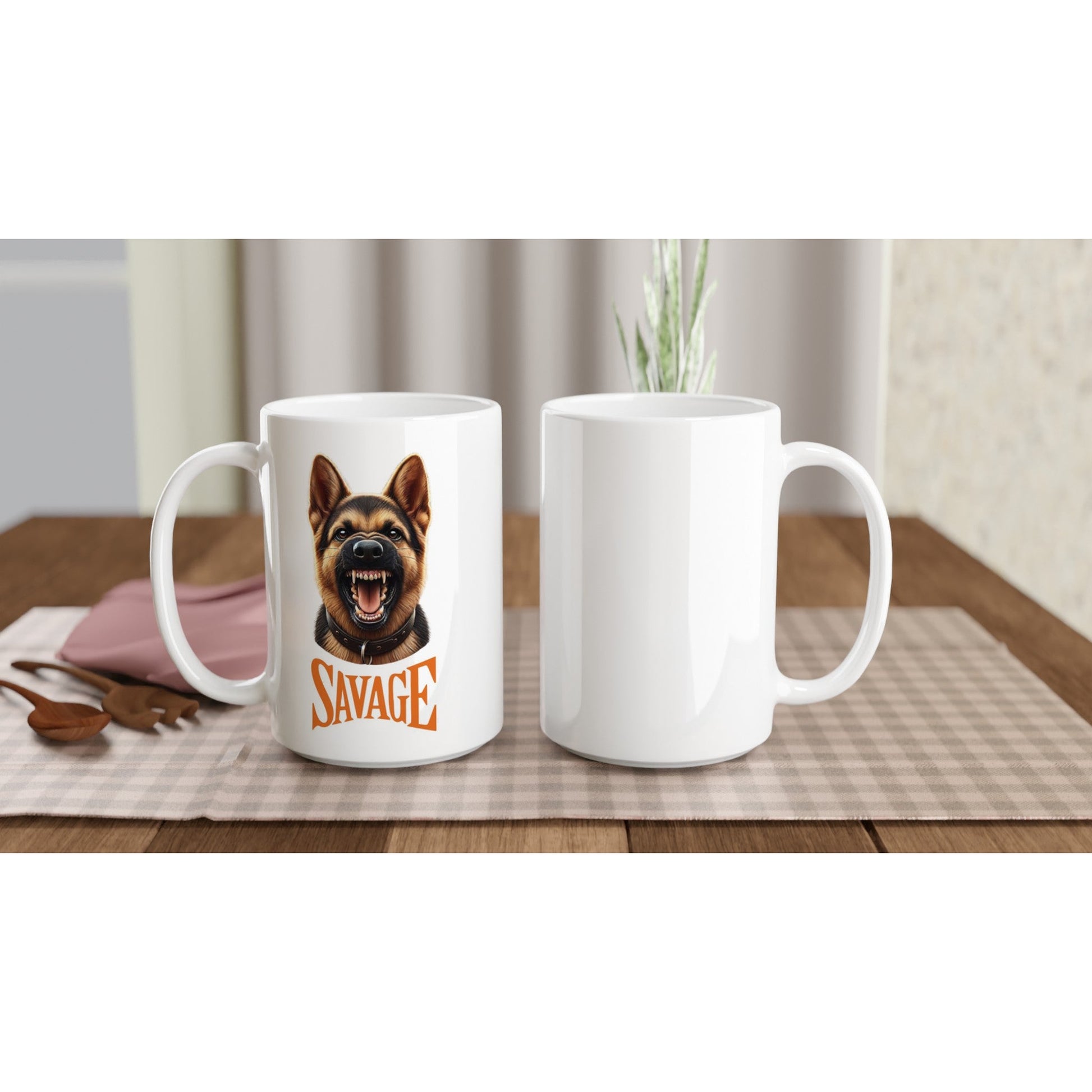 German Shepherd Puppy SAVAGE Mug - Petselfie