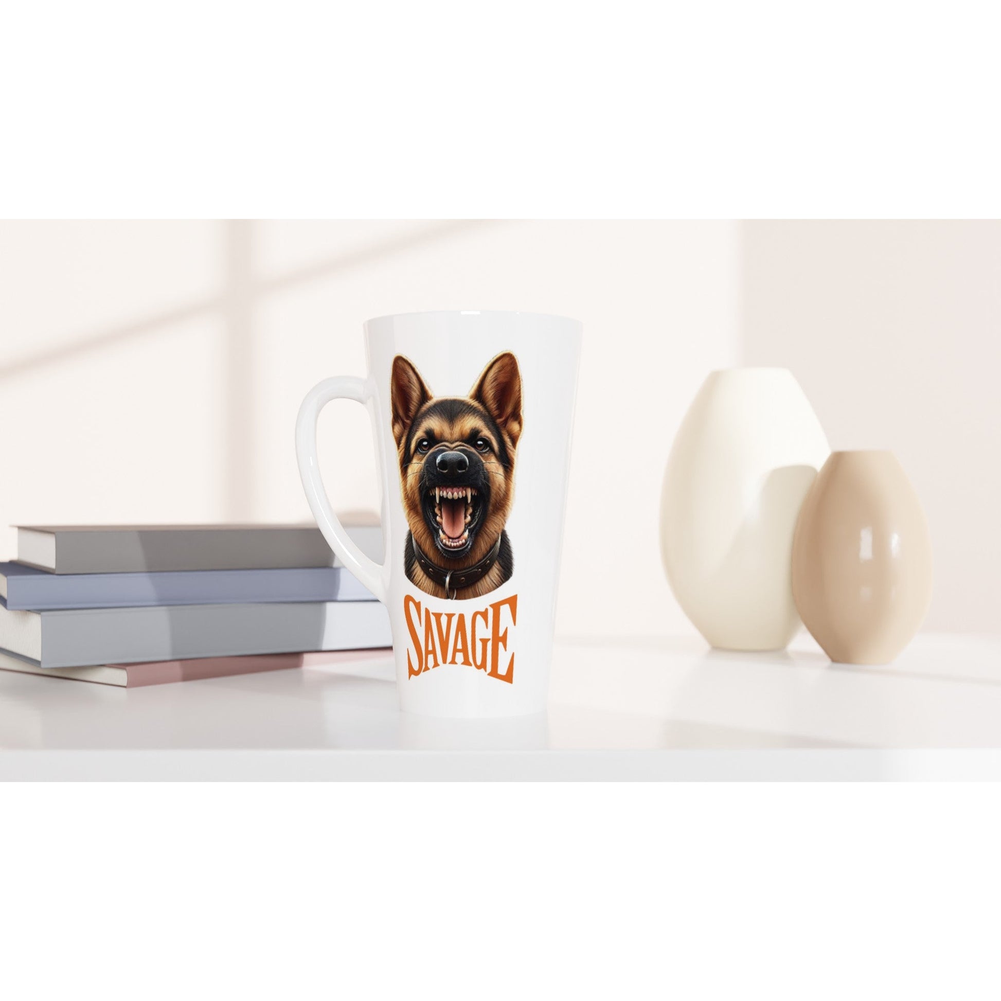 German Shepherd Puppy SAVAGE Mug - Petselfie