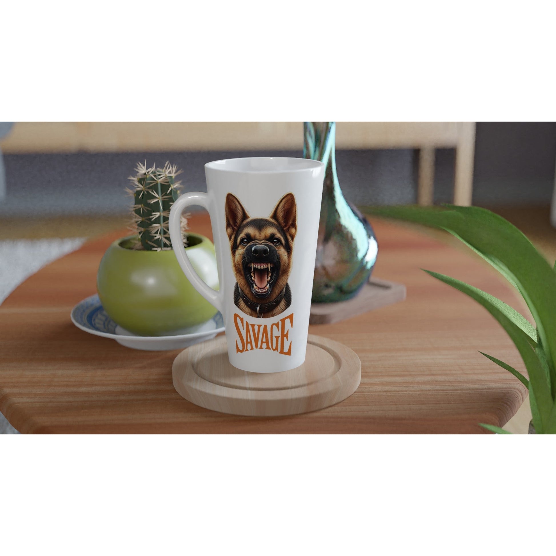 German Shepherd Puppy SAVAGE Mug - Petselfie