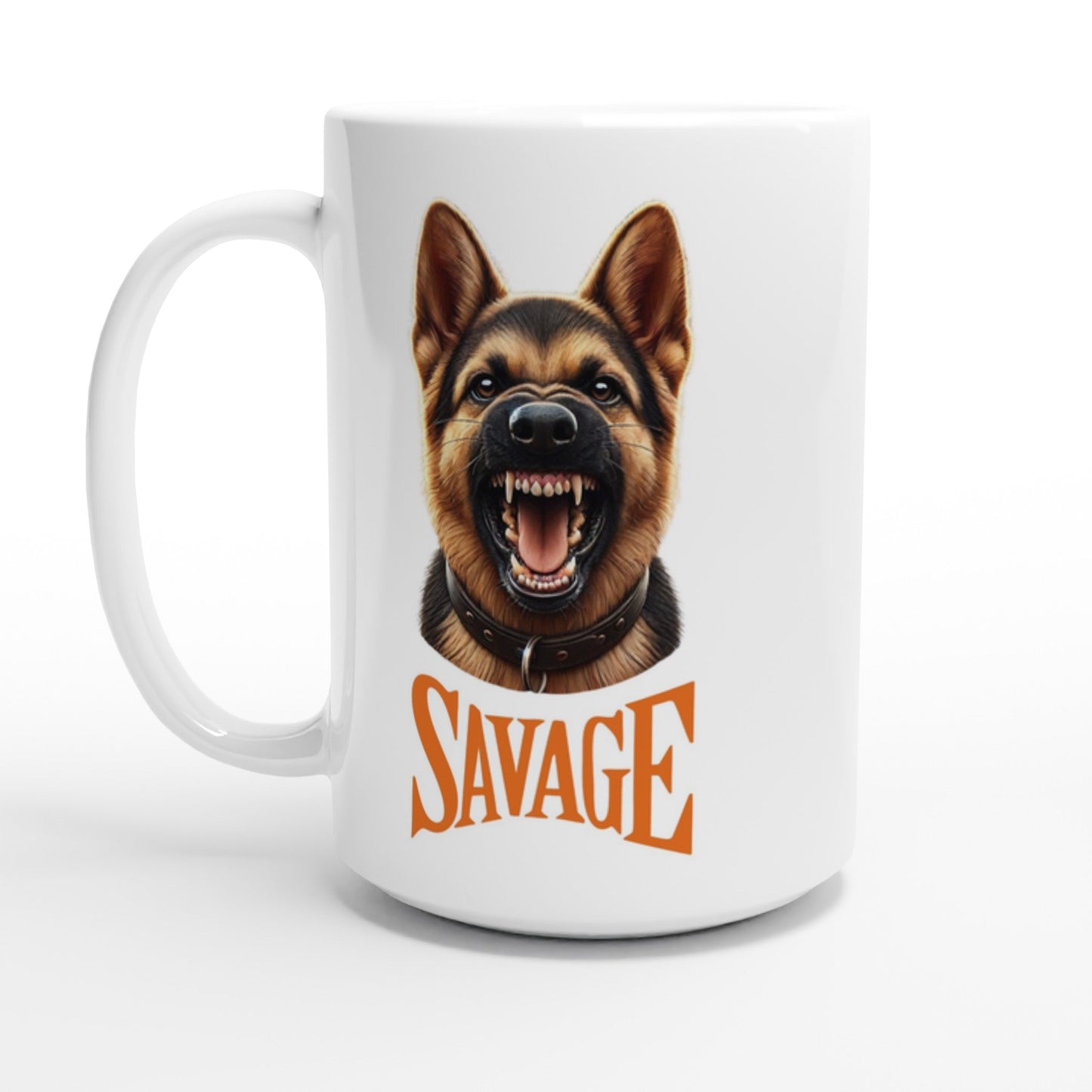 German Shepherd Puppy SAVAGE Mug - Petselfie
