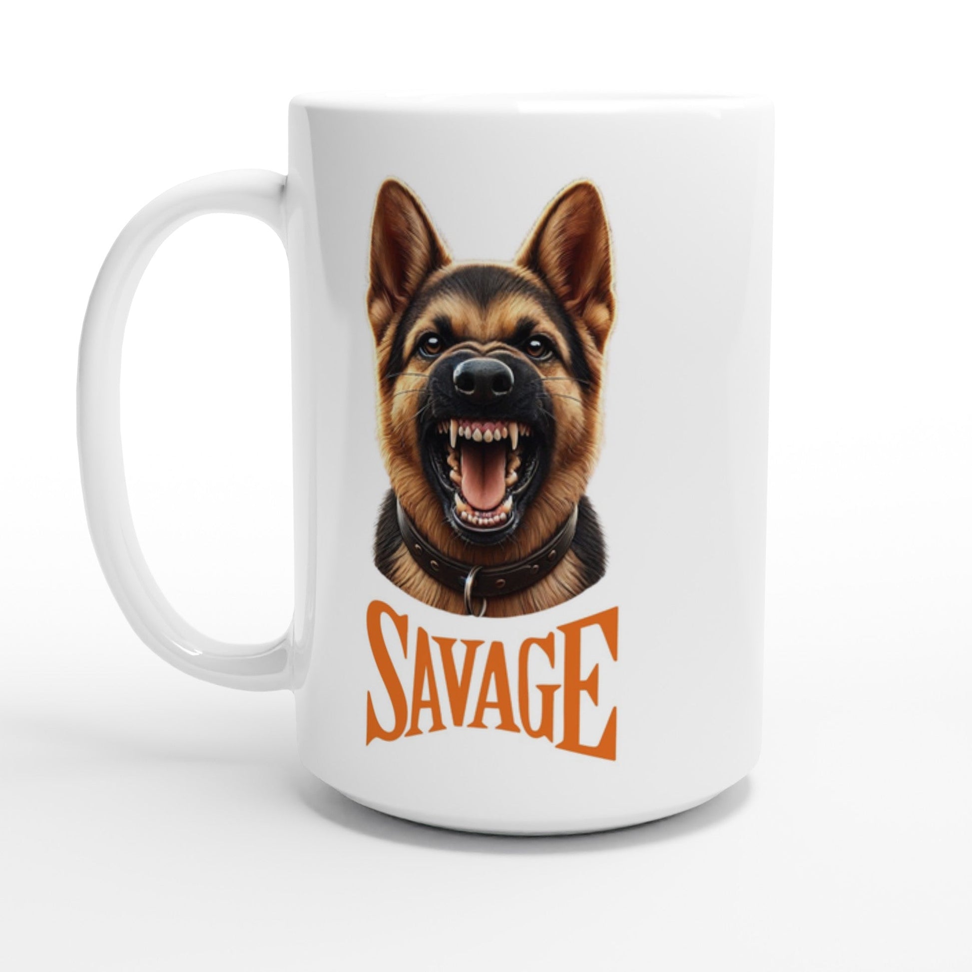 German Shepherd Puppy SAVAGE Mug - Petselfie