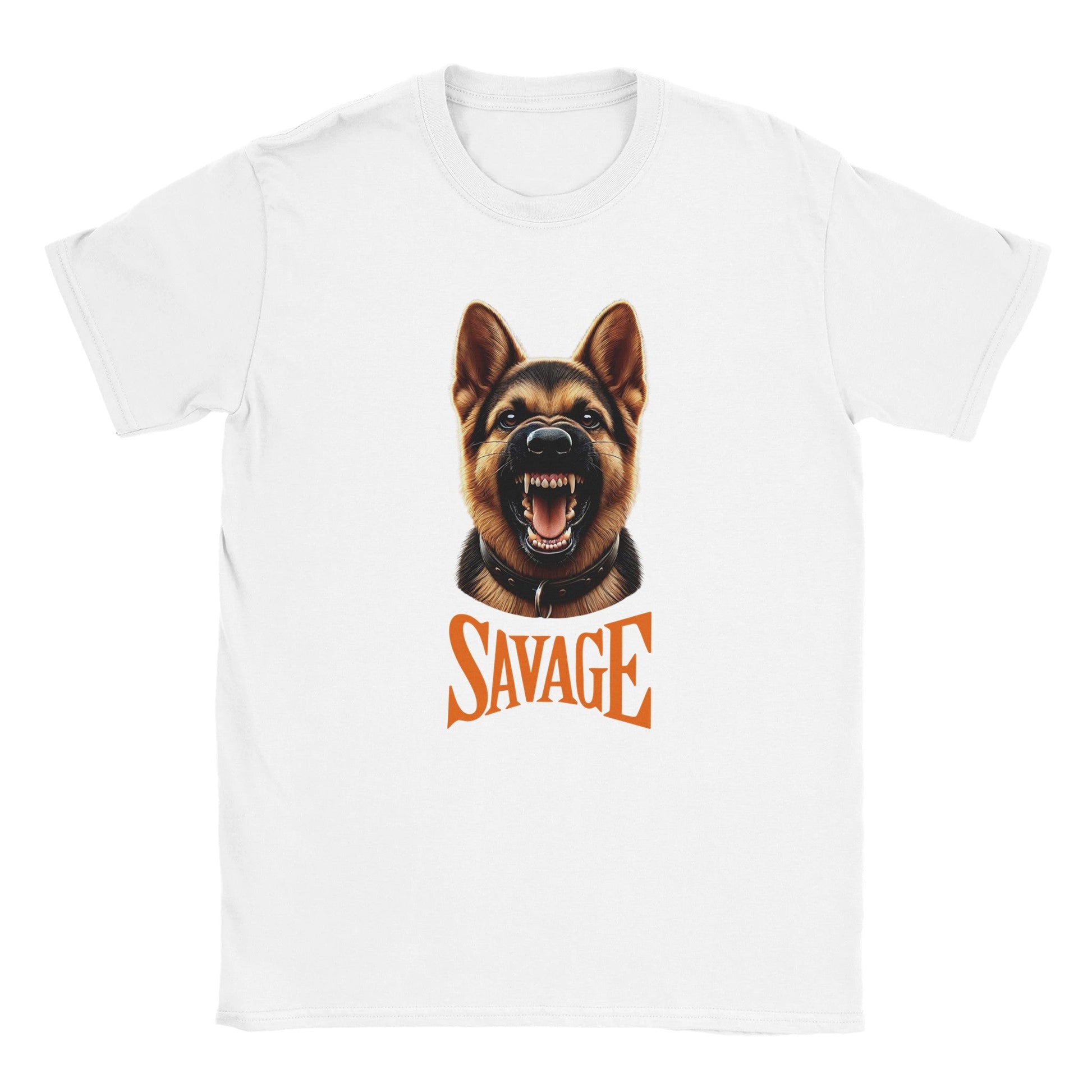 German Shepherd Puppy SAVAGE T-shirt - Petselfie