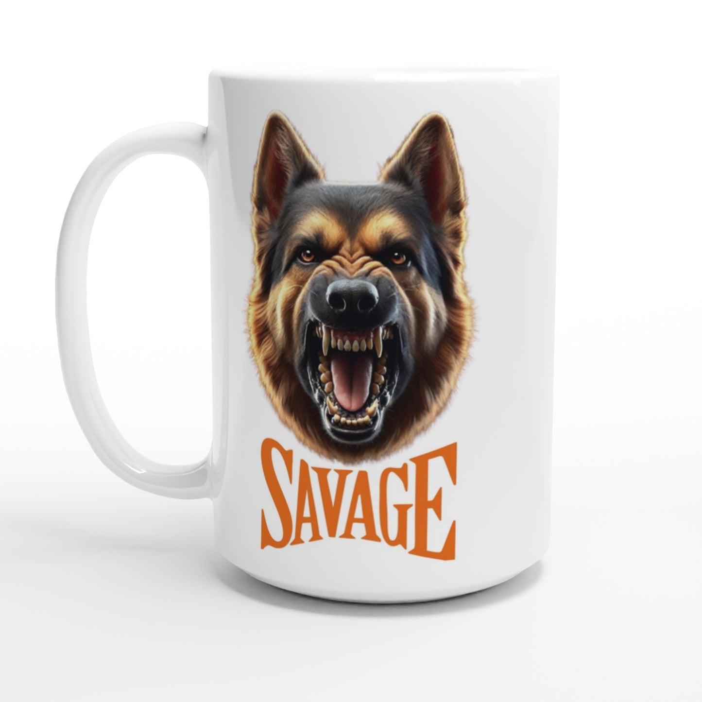 German Shepherd SAVAGE Mug - Petselfie
