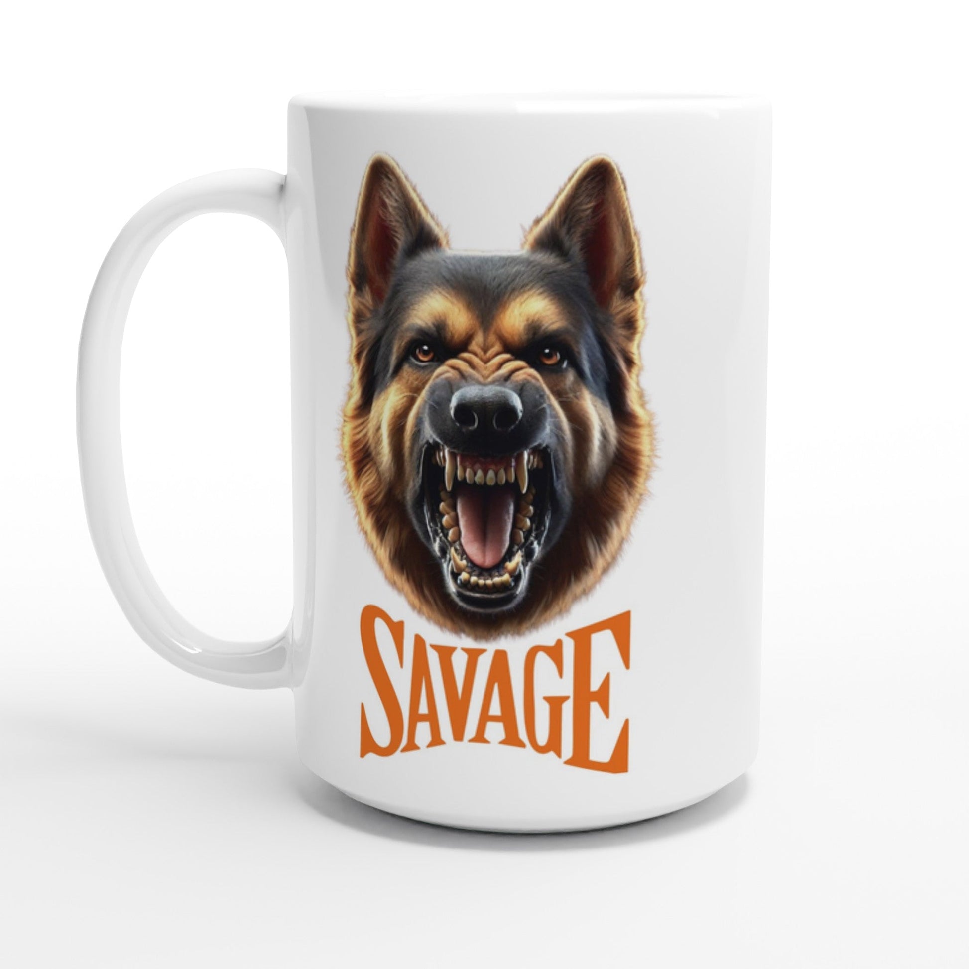 German Shepherd SAVAGE Mug - Petselfie