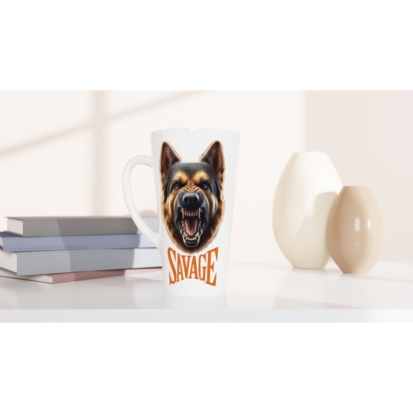 German Shepherd SAVAGE Mug - Petselfie