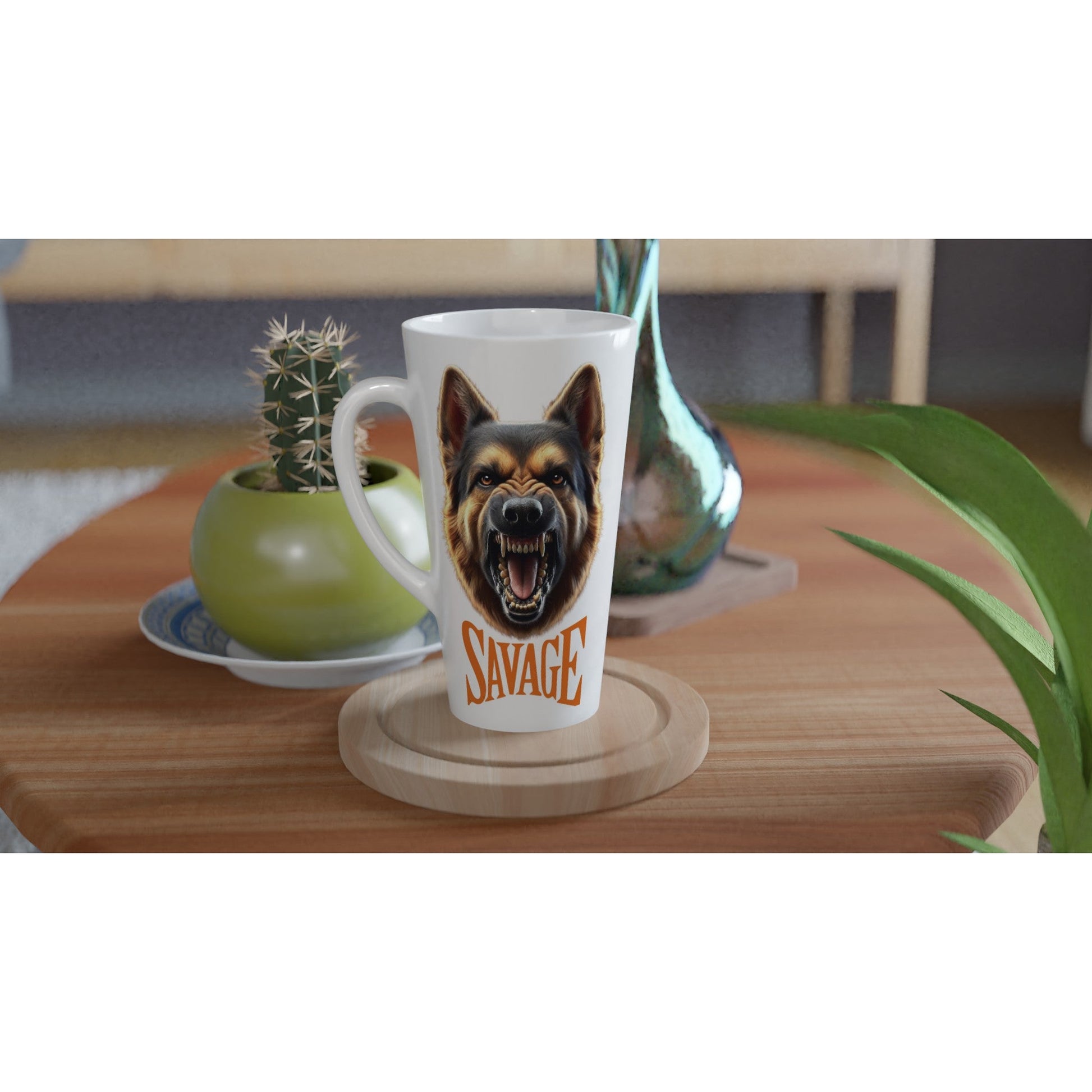 German Shepherd SAVAGE Mug - Petselfie