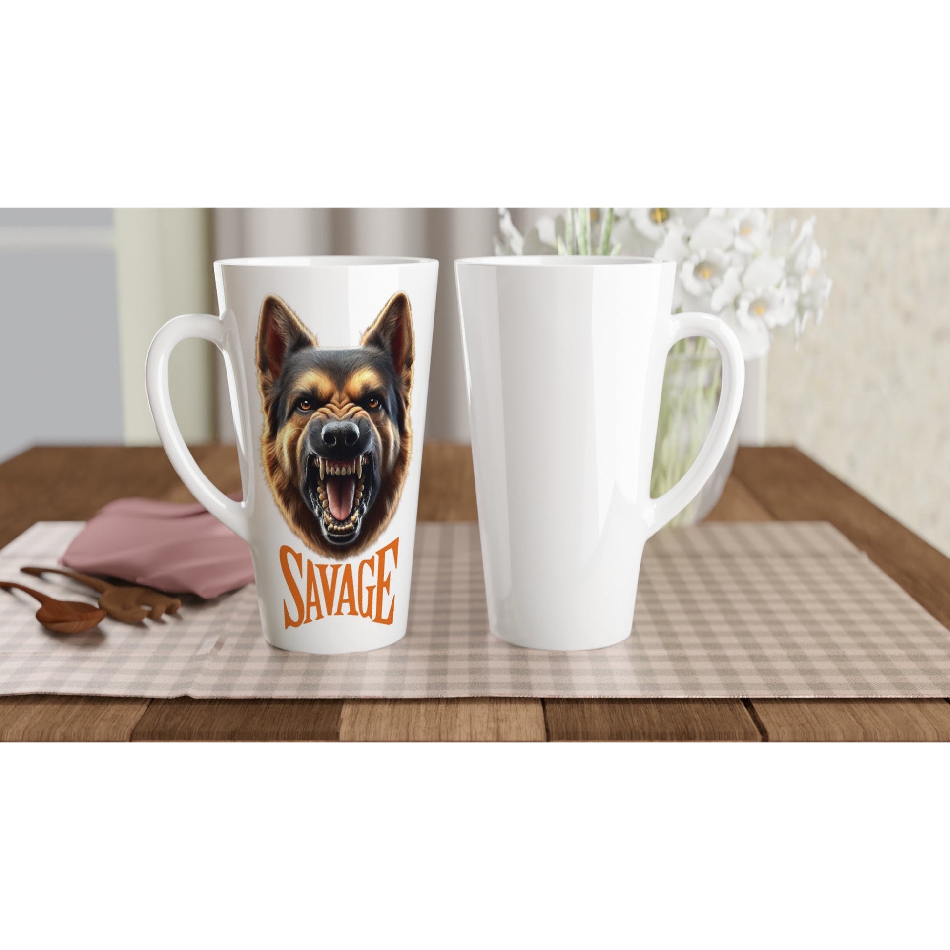 German Shepherd SAVAGE Mug - Petselfie