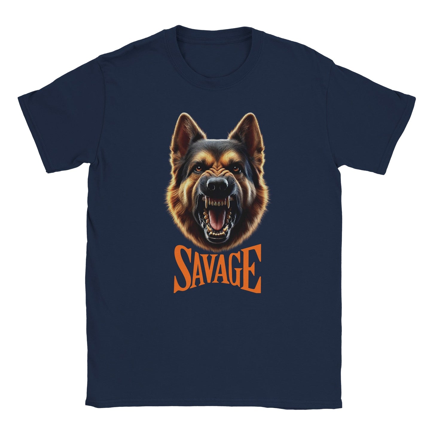 German Shepherd SAVAGE T-shirt - Petselfie