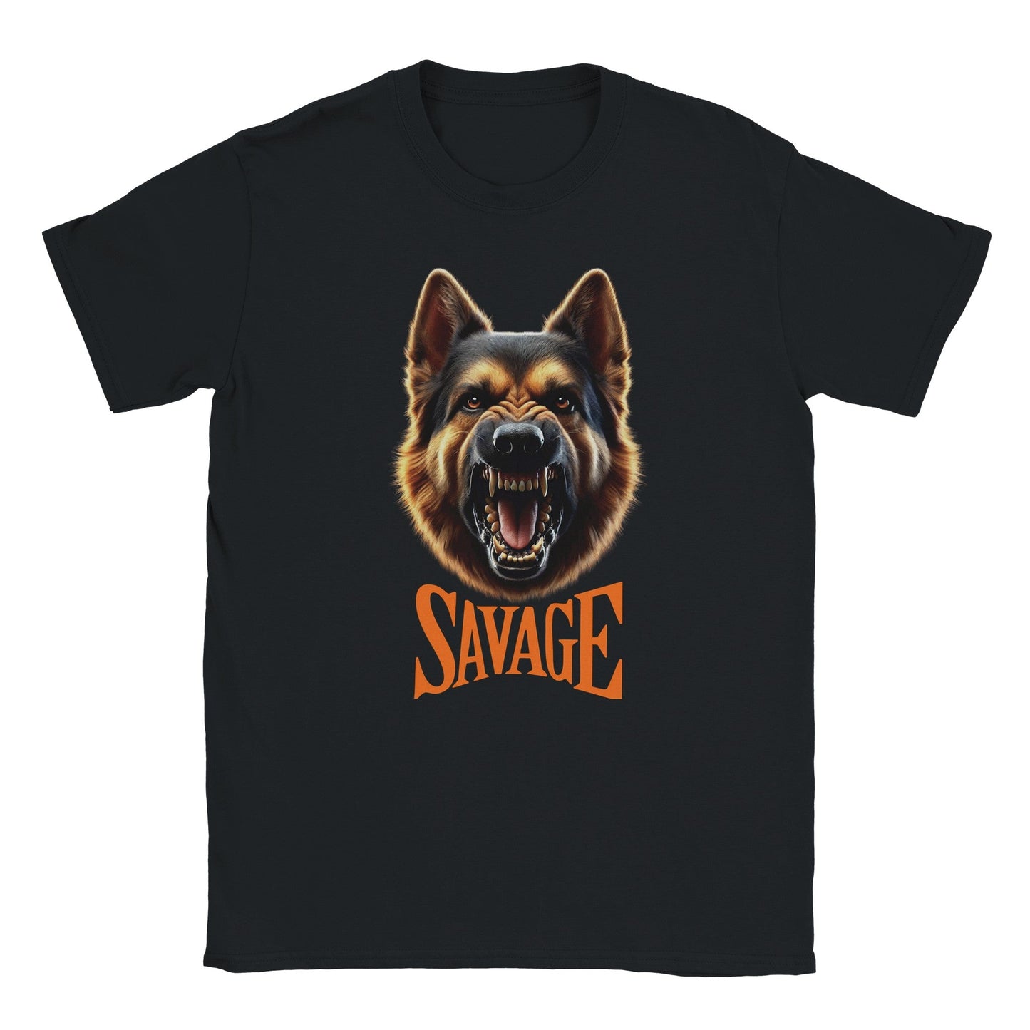 German Shepherd SAVAGE T-shirt - Petselfie