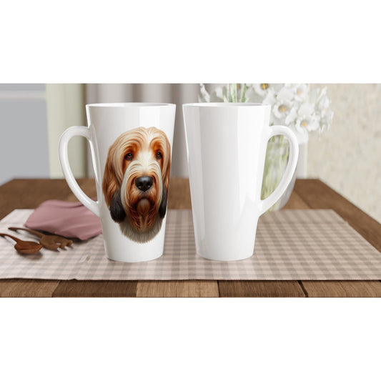 Grand Basset Griffon Vendeen Latte Mug - PetSelfie - Petselfie
