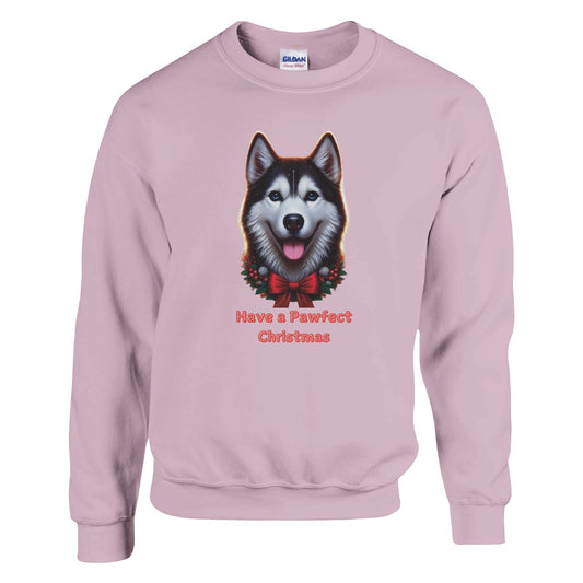 Husky Dog Christmas Crewneck Sweatshirt - Petselfie