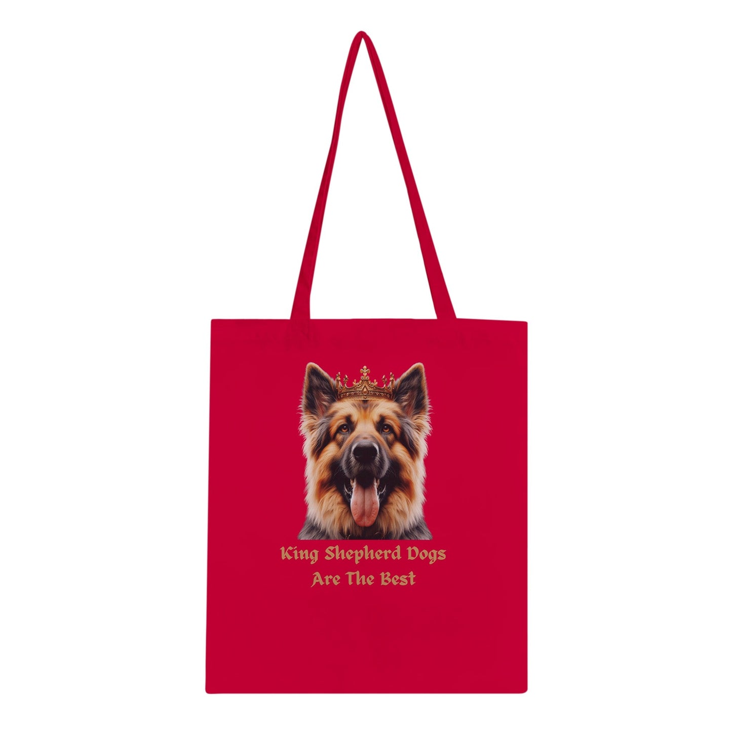 King Shepherd Dog Tote Bag - PetSelfie - Petselfie