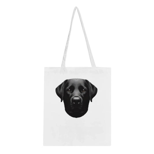 Labrador Retriever Black Classic Tote Bag - PetSelfie - Petselfie