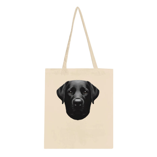 Labrador Retriever Black Classic Tote Bag - PetSelfie - Petselfie