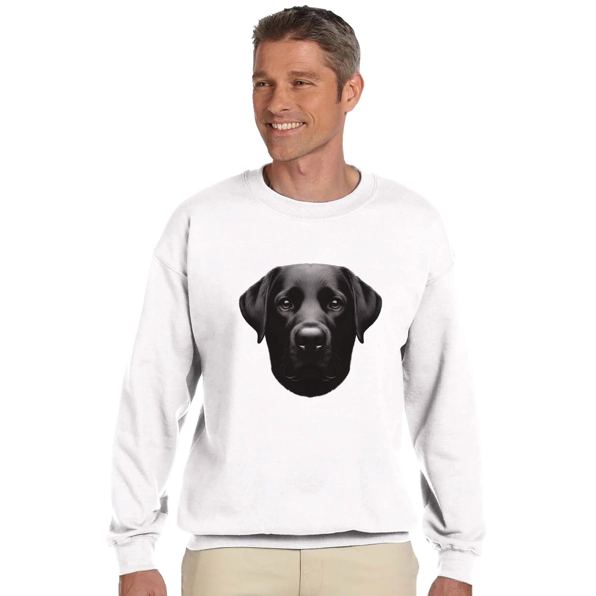Labrador Retriever Black Sweatshirt - PetSelfie - Petselfie