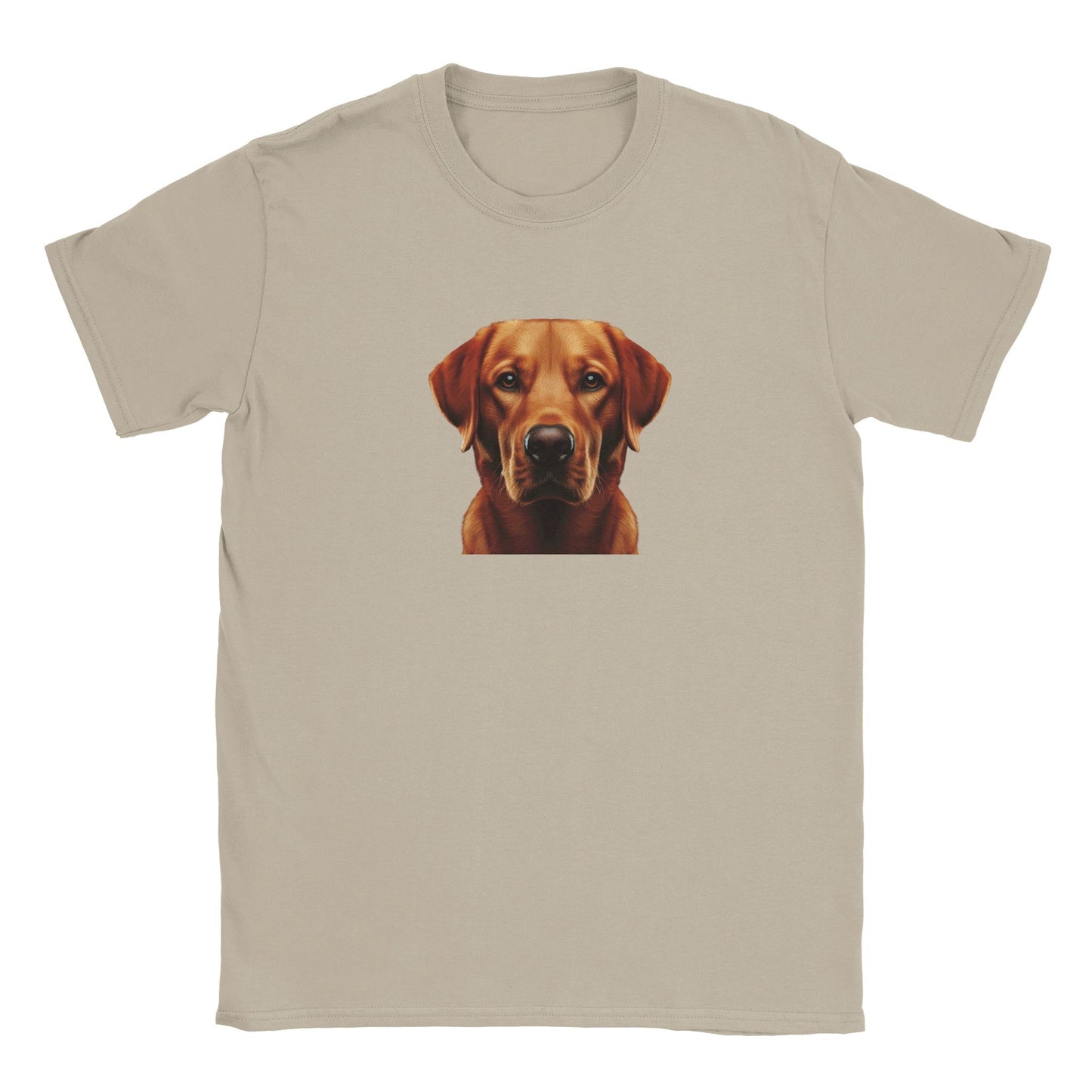 Labrador Retriever Fox Red T-shirt - PetSelfie - Petselfie