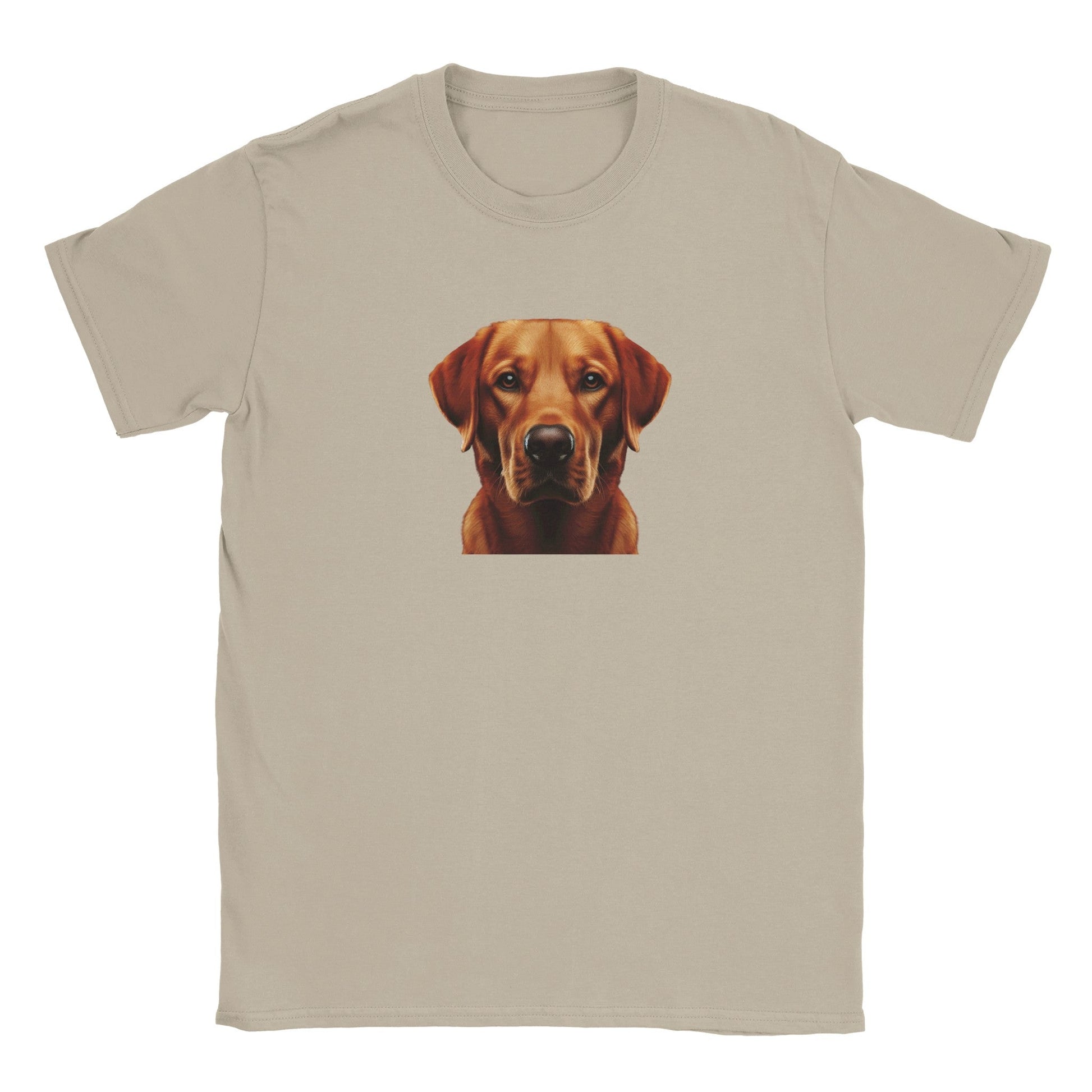 Labrador Retriever Fox Red T-shirt - PetSelfie - Petselfie