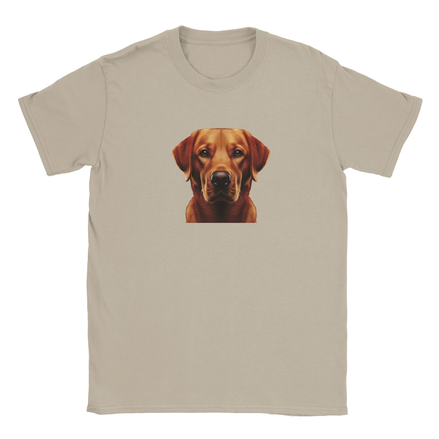Labrador Retriever Fox Red T-shirt - PetSelfie - Petselfie