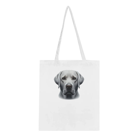 Labrador Retriever Silver Classic Tote Bag - PetSelfie - Petselfie