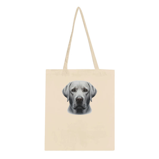 Labrador Retriever Silver Classic Tote Bag - PetSelfie - Petselfie