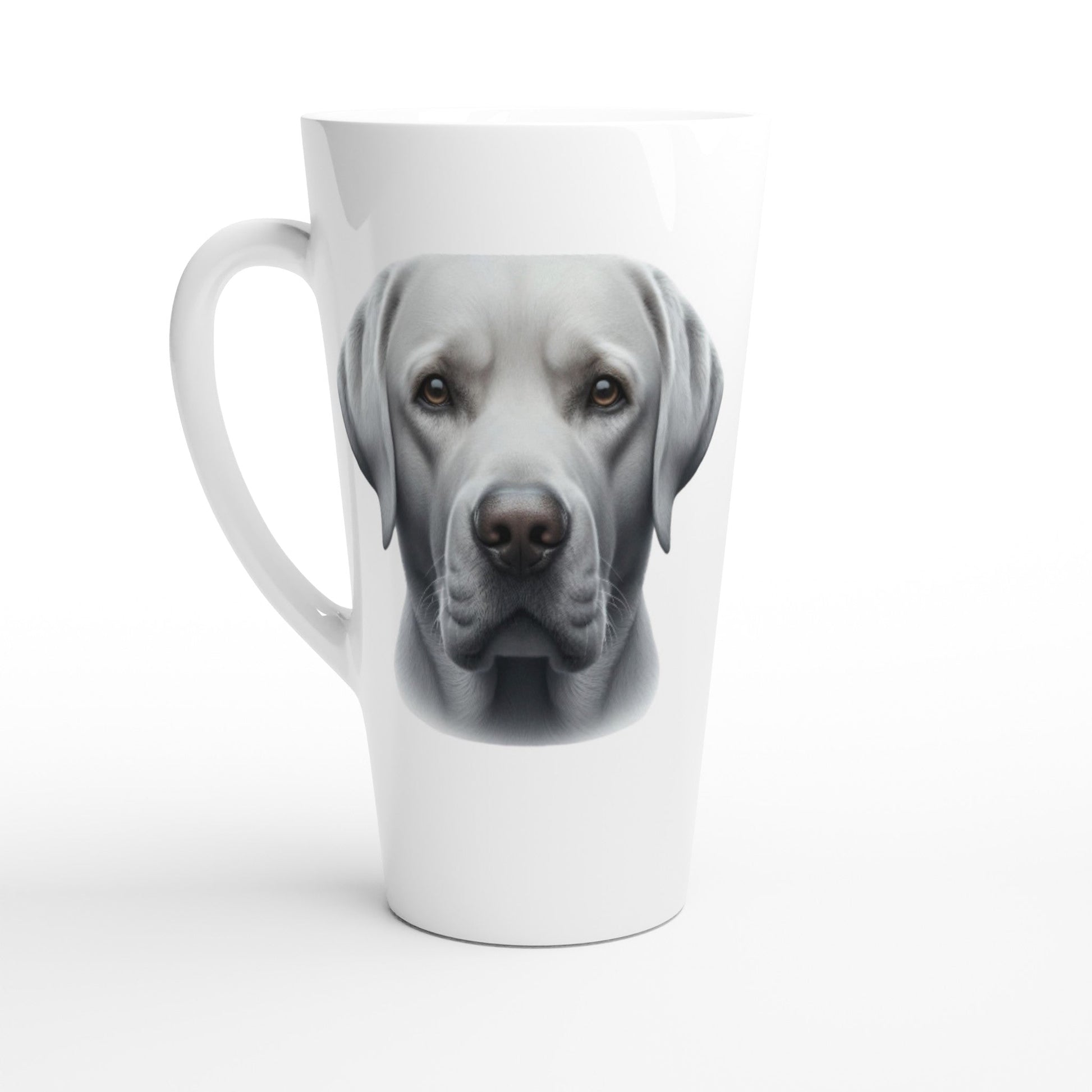 Labrador Retriever Silver Latte Mug - PetSelfie - Petselfie