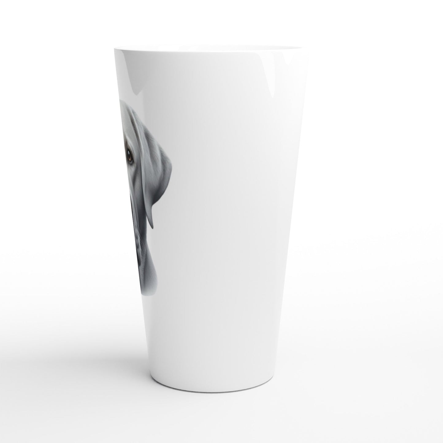 Labrador Retriever Silver Latte Mug - PetSelfie - Petselfie