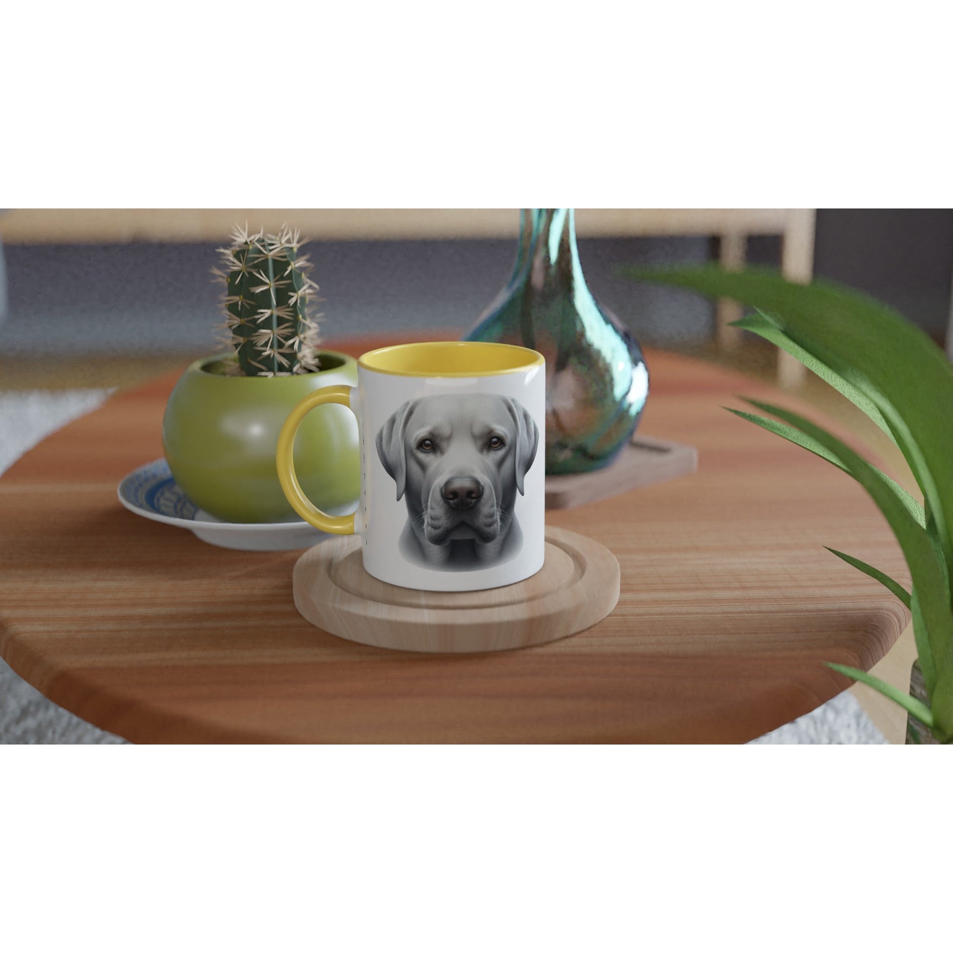 Labrador Retriever Silver Mug - PetSelfie - Petselfie