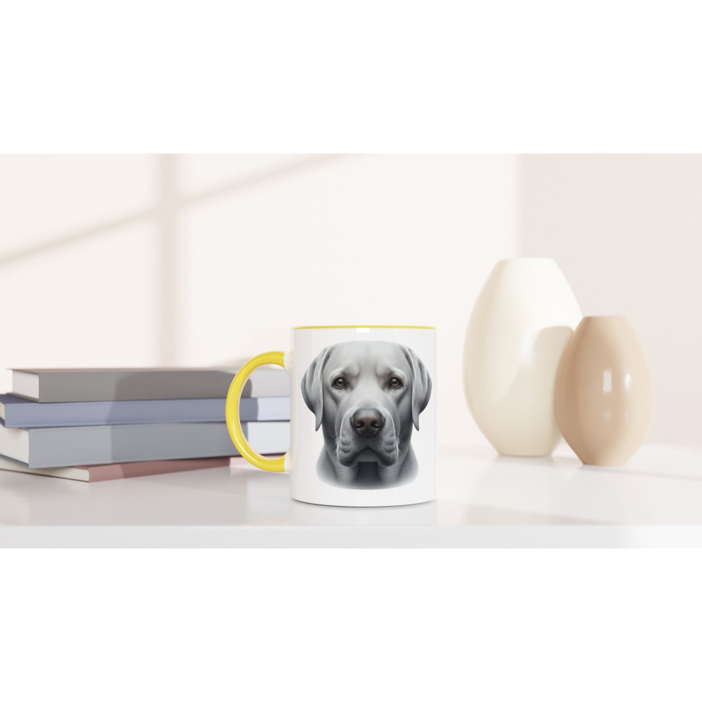 Labrador Retriever Silver Mug - PetSelfie - Petselfie