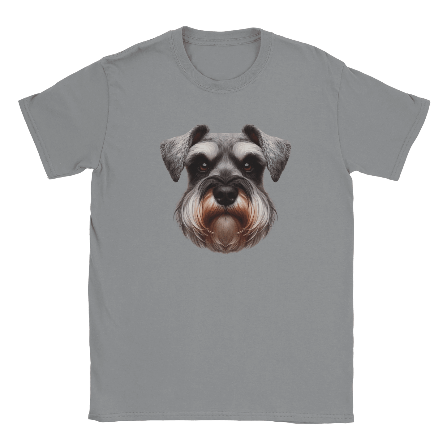 Miniature Schnauzer Dog T-Shirt - PetSelfie - Petselfie