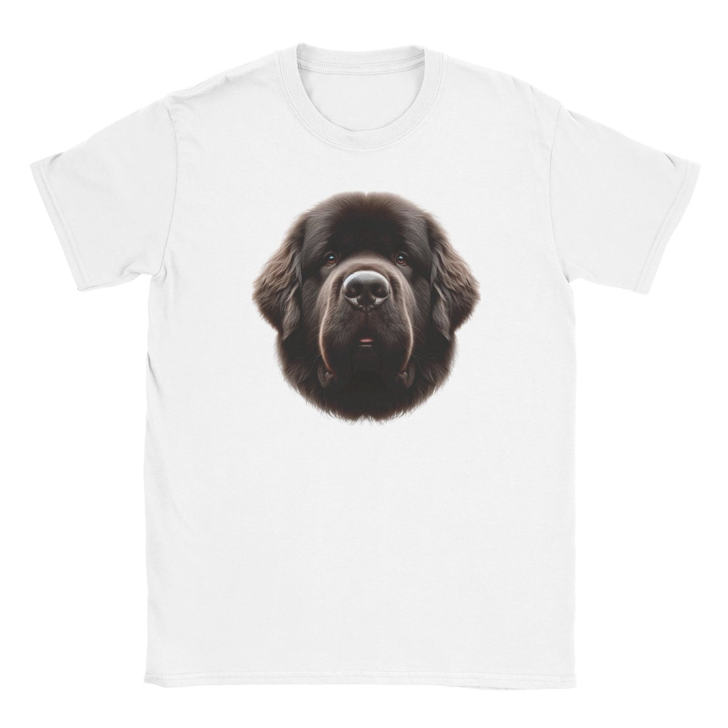 Newfoundland Dog Brown T-Shirt - PetSelfie - Petselfie