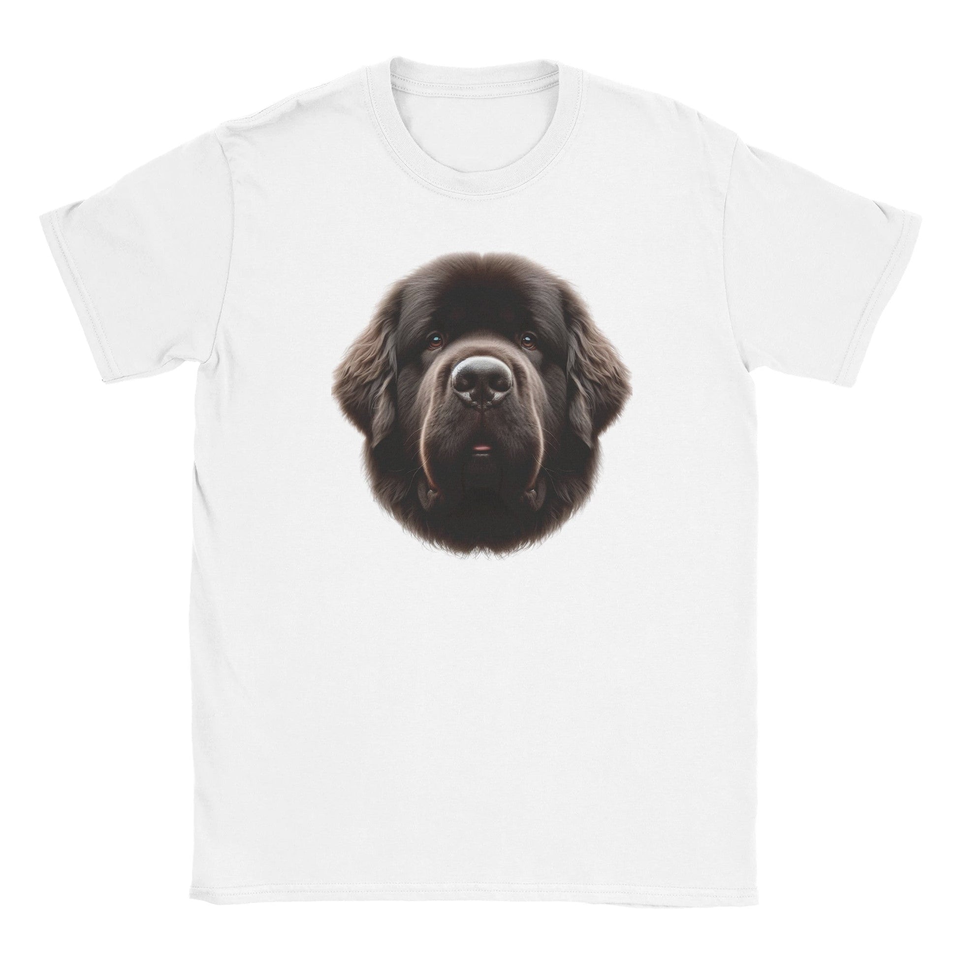 Newfoundland Dog Brown T-Shirt - PetSelfie - Petselfie