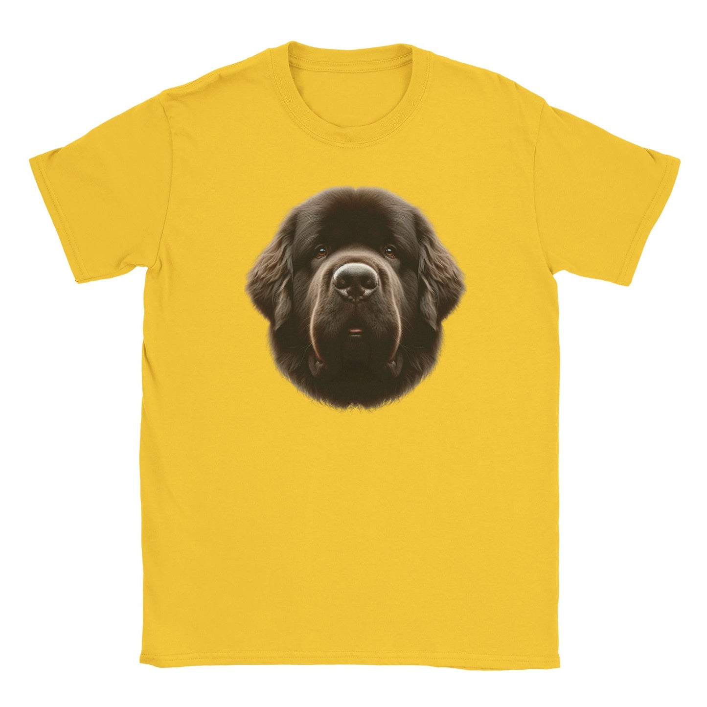 Newfoundland Dog Brown T-Shirt - PetSelfie - Petselfie