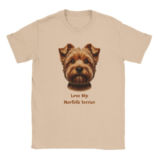Norfolk terrier Dog T-Shirt - PetSelfie - Petselfie