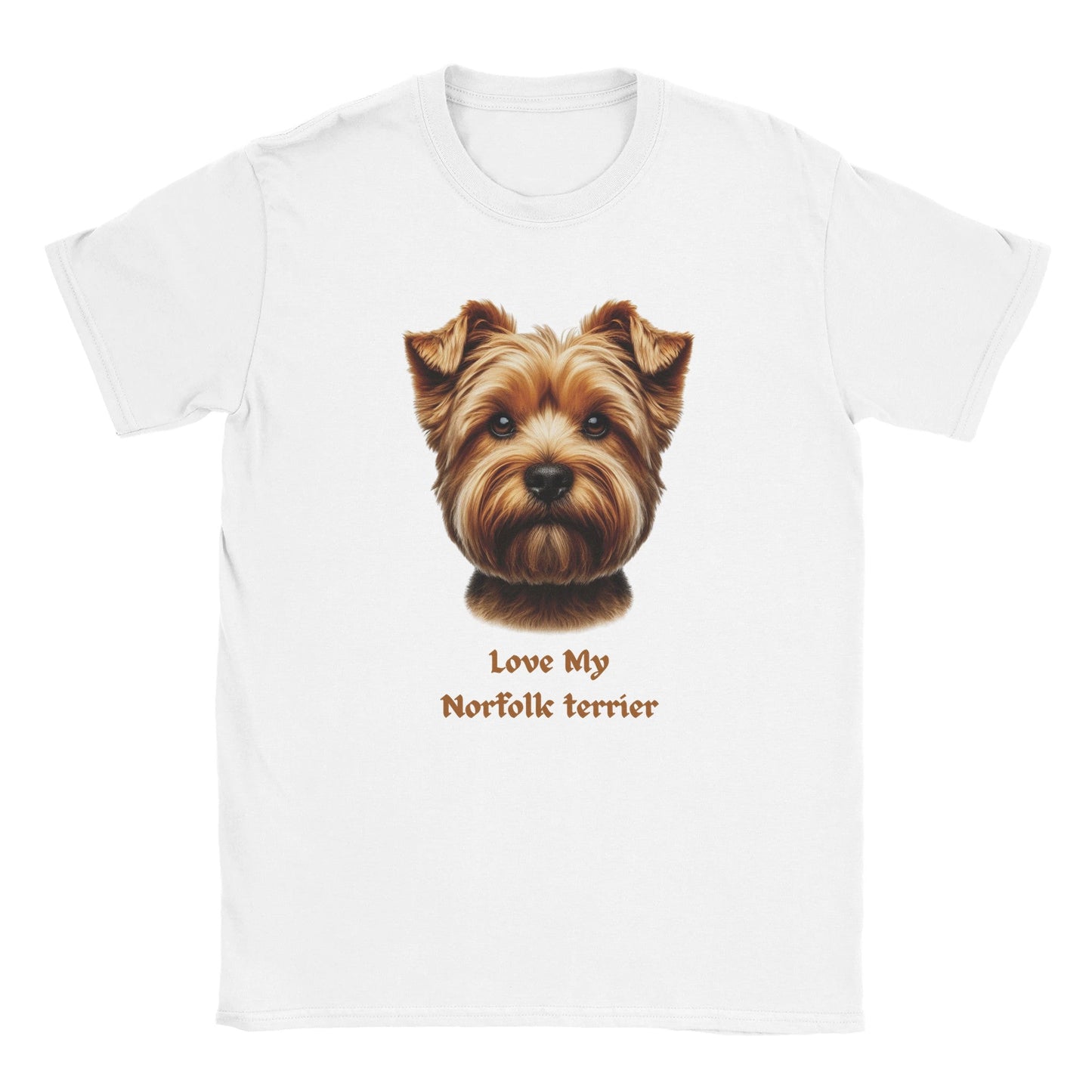 Norfolk terrier Dog T-Shirt - PetSelfie - Petselfie