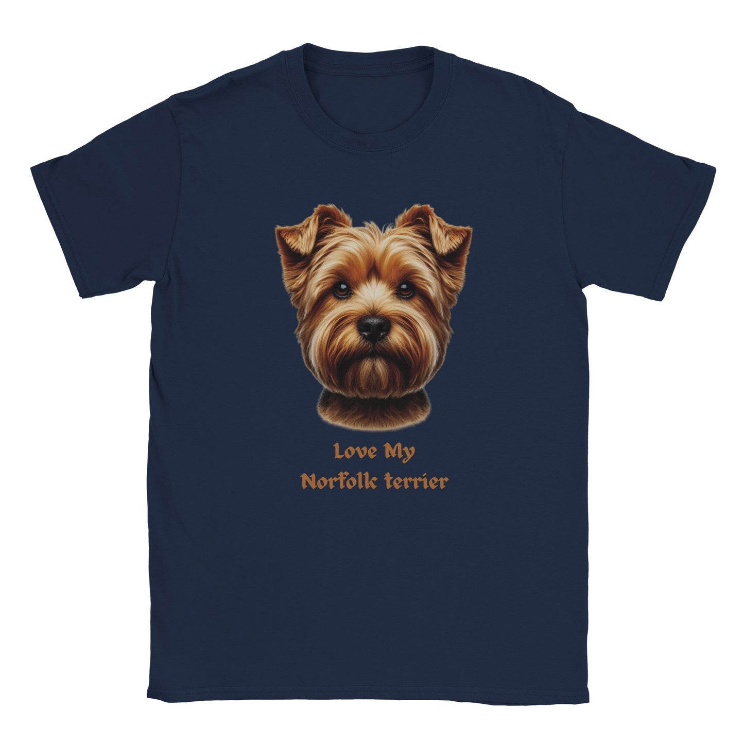 Norfolk terrier Dog T-Shirt - PetSelfie - Petselfie
