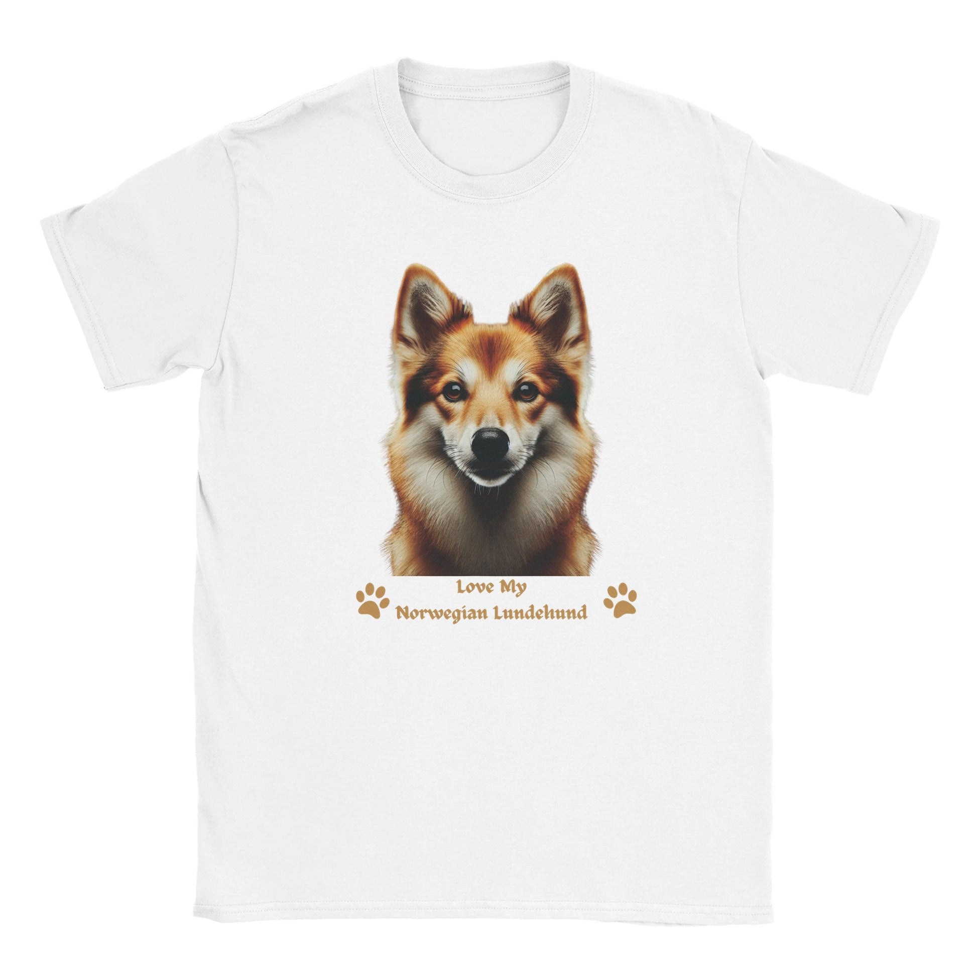 Norwegian Lundehund Dog T-Shirt - PetSelfie - Petselfie