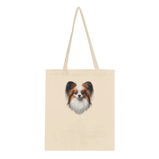 Papillon Dog Classic Tote Bag - PetSelfie - Petselfie