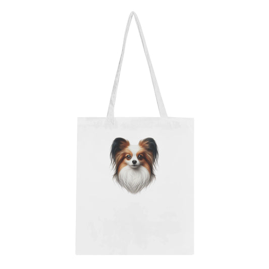 Papillon Dog Classic Tote Bag - PetSelfie - Petselfie