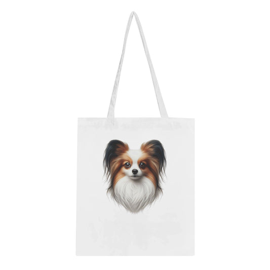 Papillon Dog Classic Tote Bag - PetSelfie - Petselfie