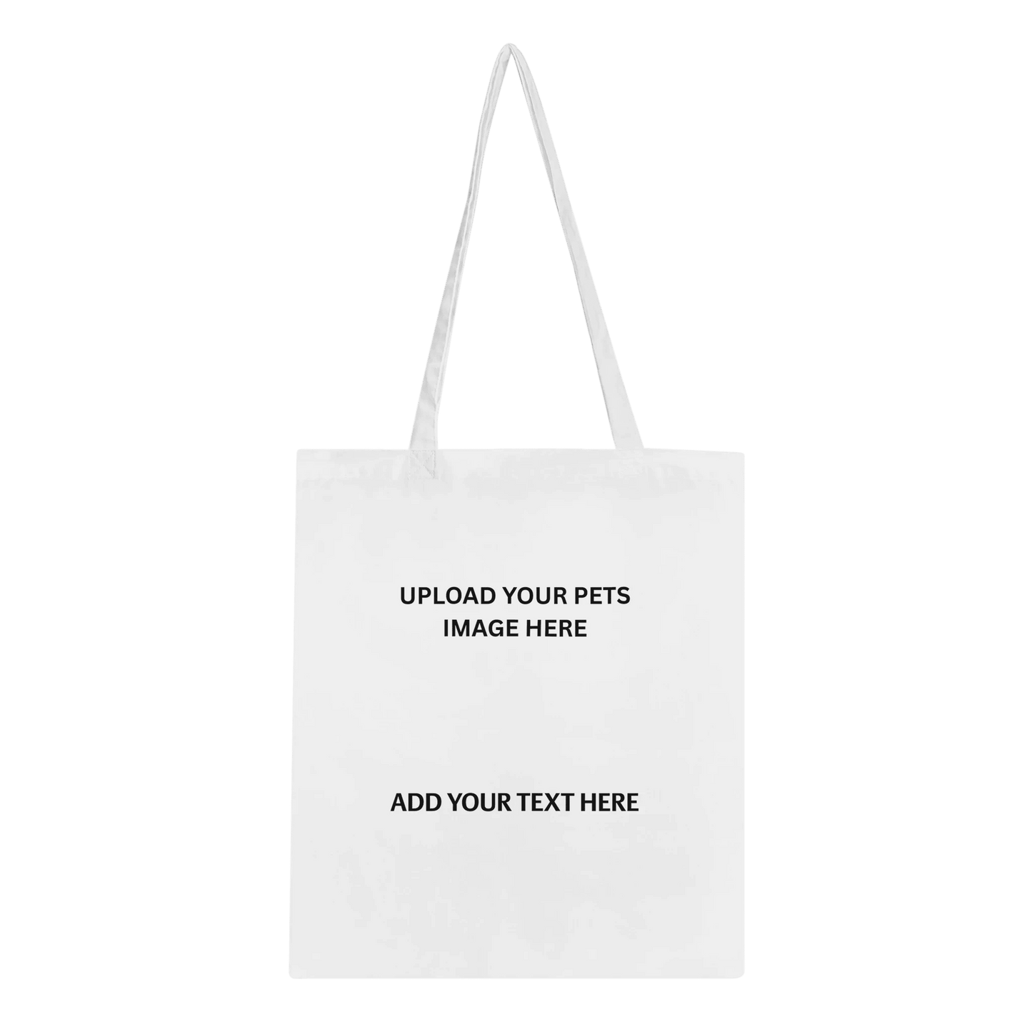 Personalised Pet Photo Classic Tote Bag - PetSelfie - Petselfie