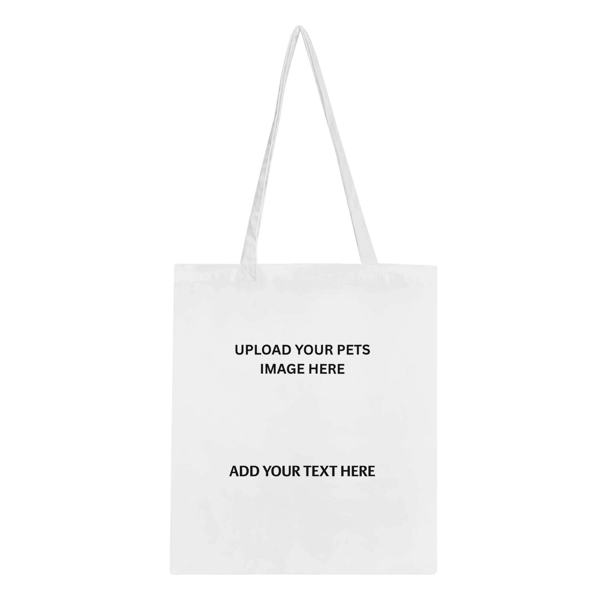 Personalised Pet Photo Classic Tote Bag - PetSelfie - Petselfie